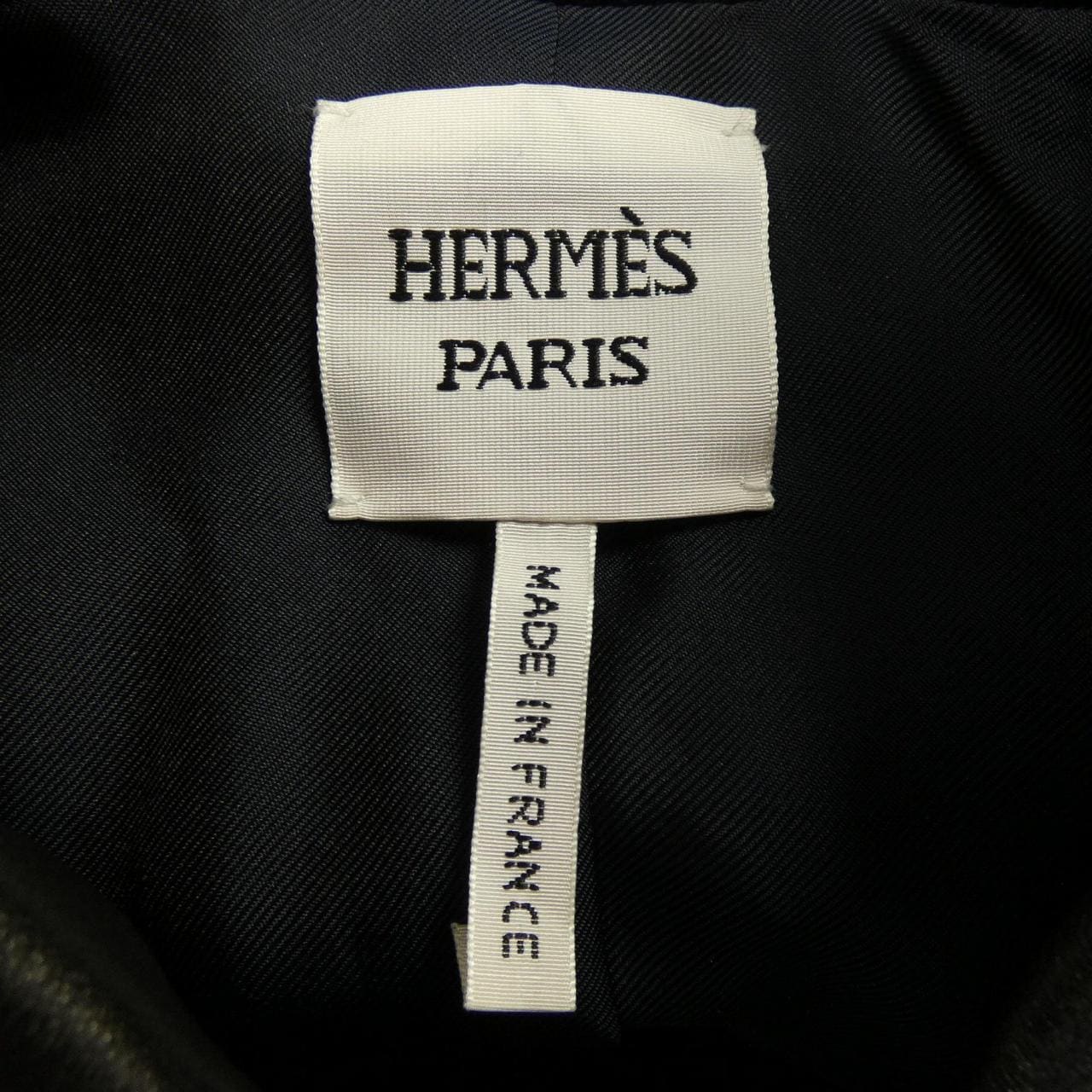 HERMES HERMES Leather Jacket