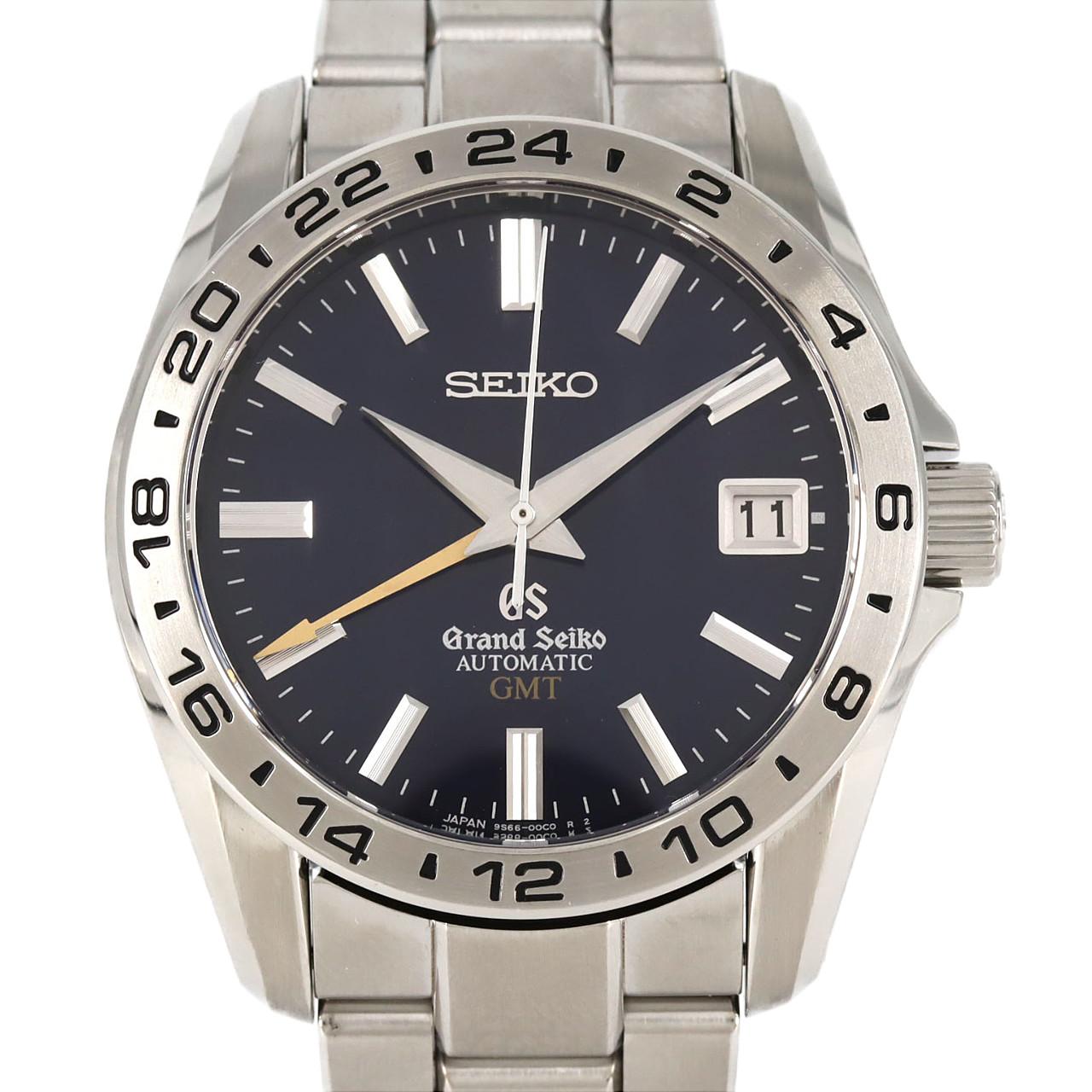 セイコー グランドセイコー･オートマティックGMT LIMITED 9S66-00C0/SBGM029 SS 自動巻