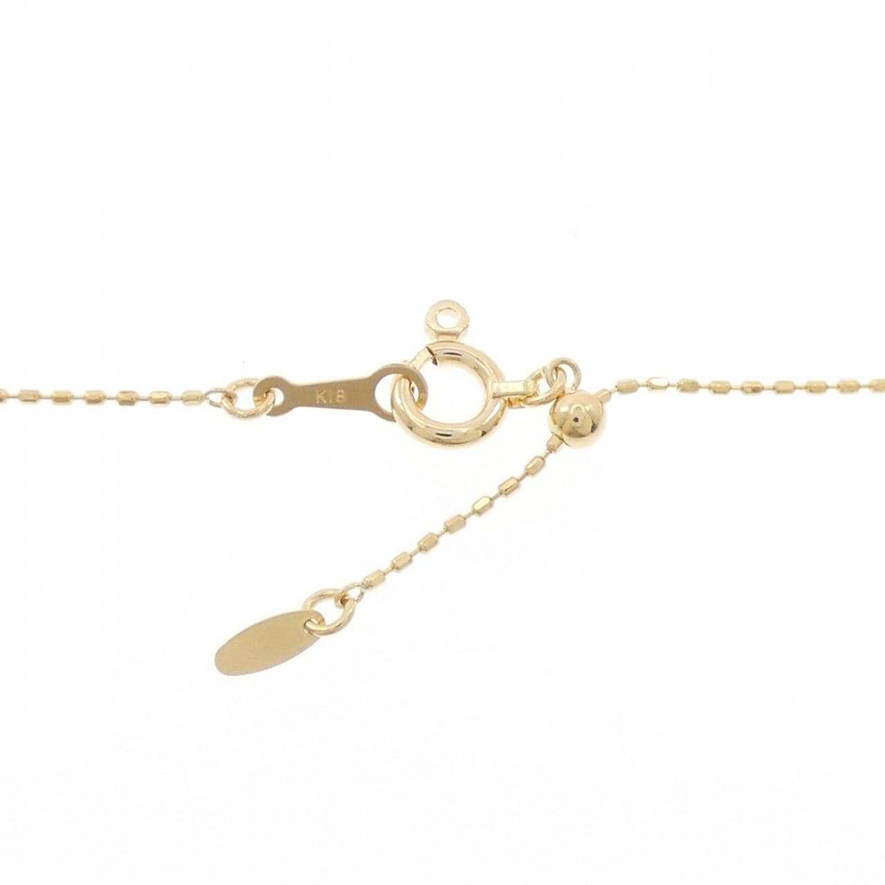 K18YG クロス ネックレス