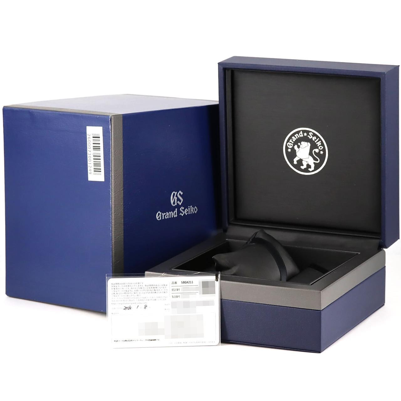 セイコー グランドセイコー･ヘリテージコレクション･スプリングドライブ TI 9R65-0AE0/SBGA211 TI 自動巻
