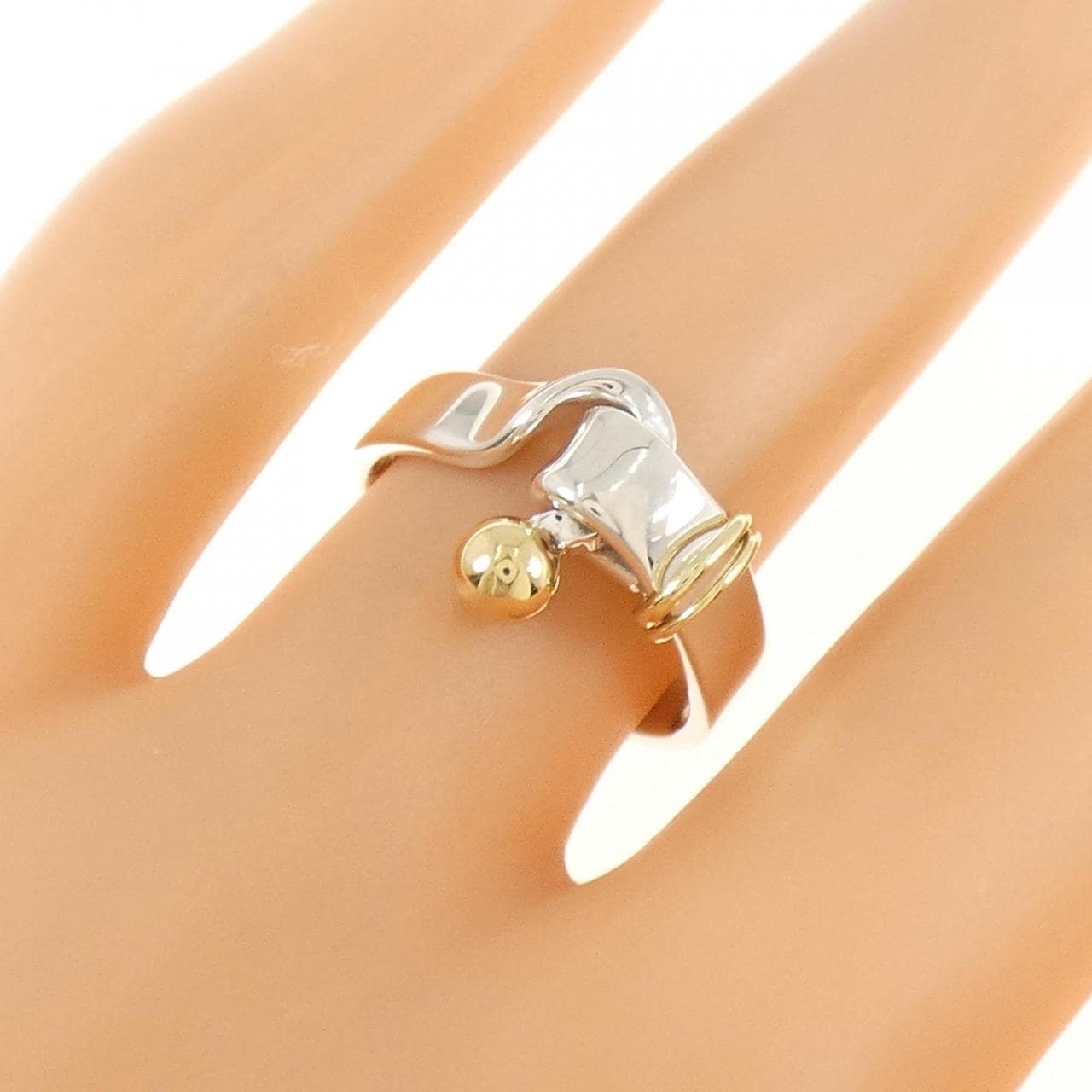 【ヴィンテージ】ティファニー ラブノット リング