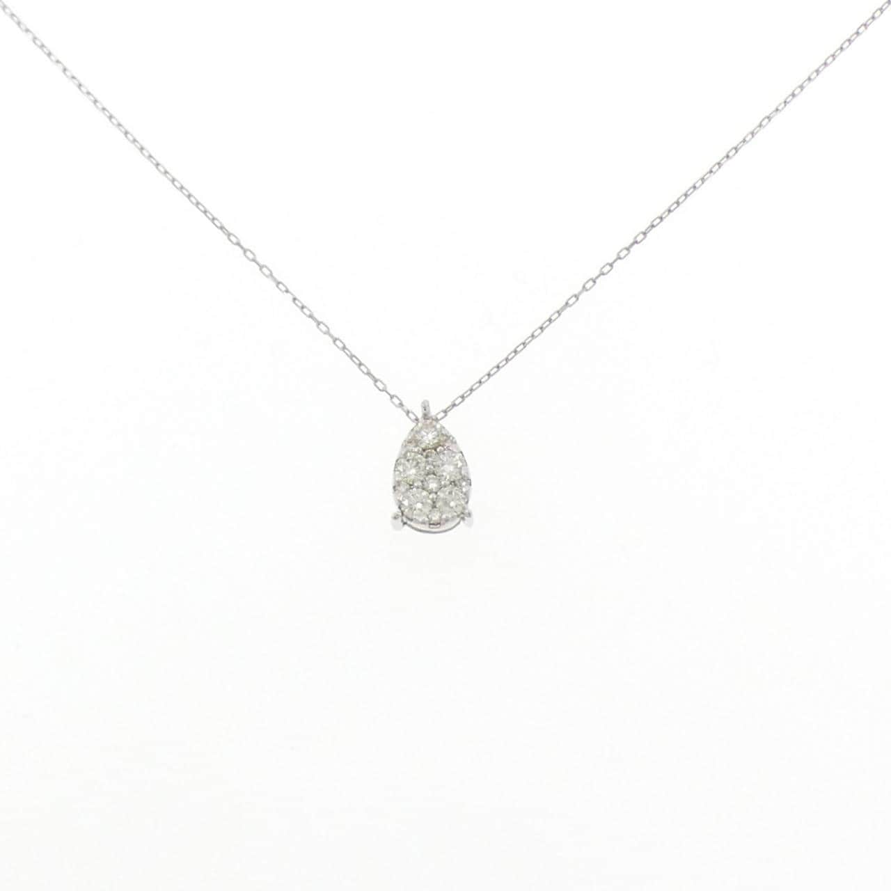 PT950/PT850 ダイヤモンド ネックレス 0.20CT