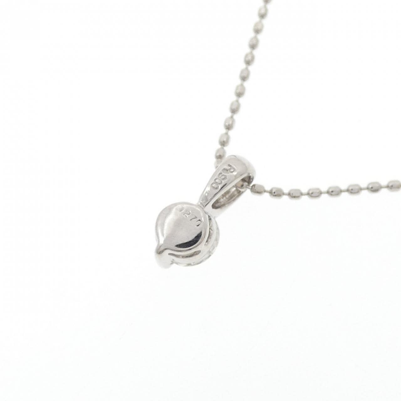 PT900/PT850 ダイヤモンド ネックレス 0.270CT G VS2 EXT