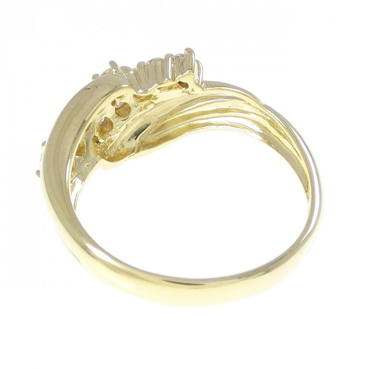 K18YG ダイヤモンド リング 0.33CT