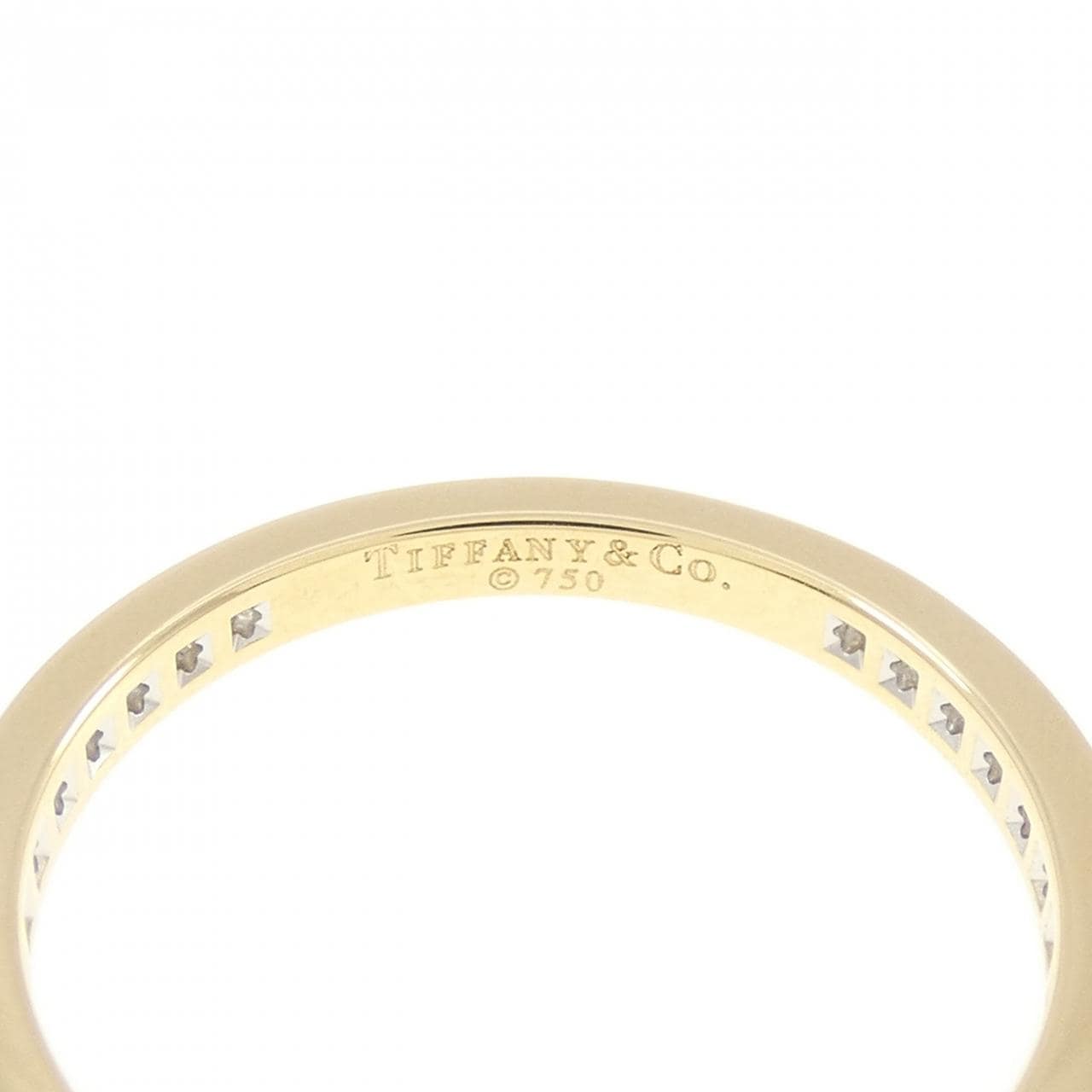 ティファニー フルサークル チャネルセッティング リング