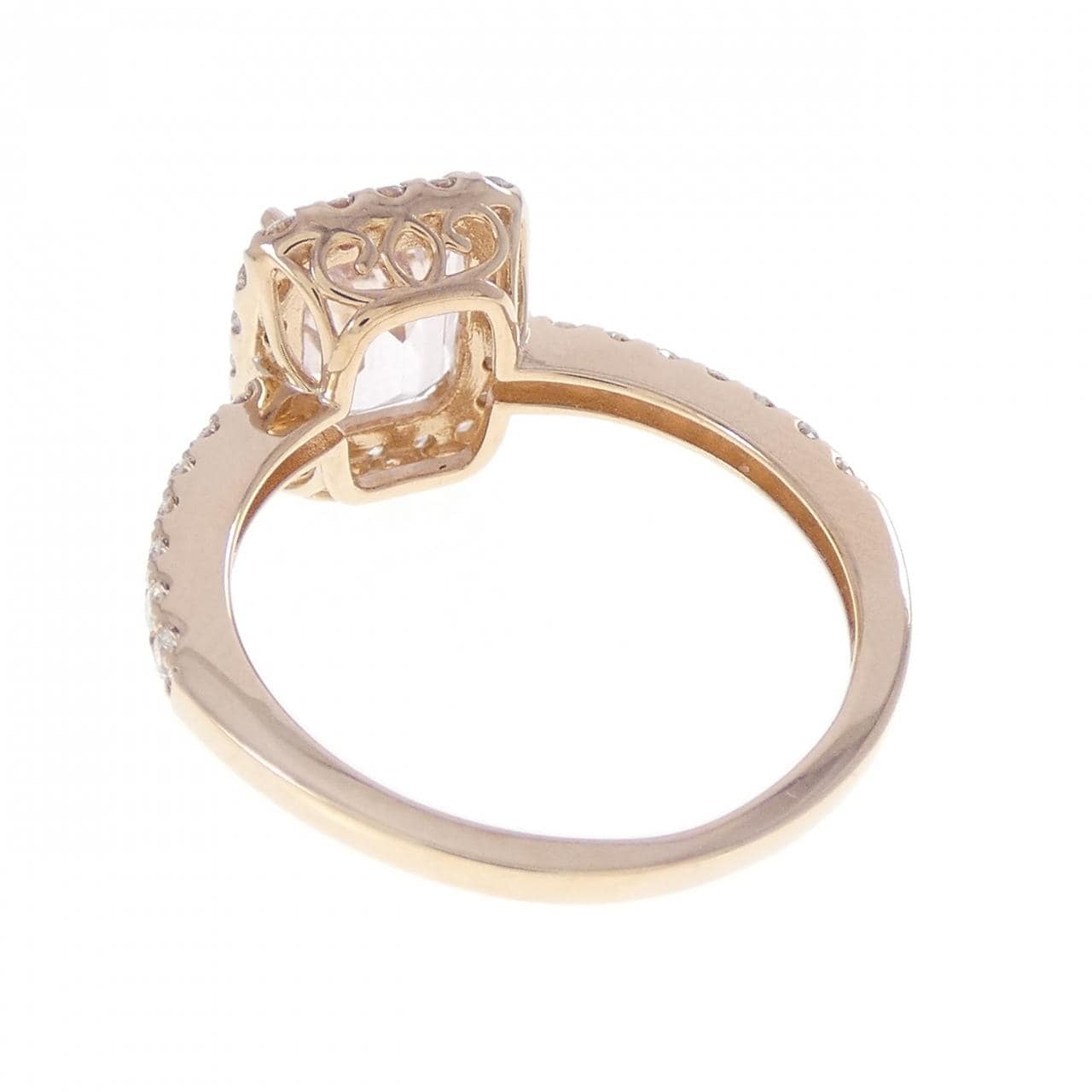 K18PG ベリル リング 1.18CT