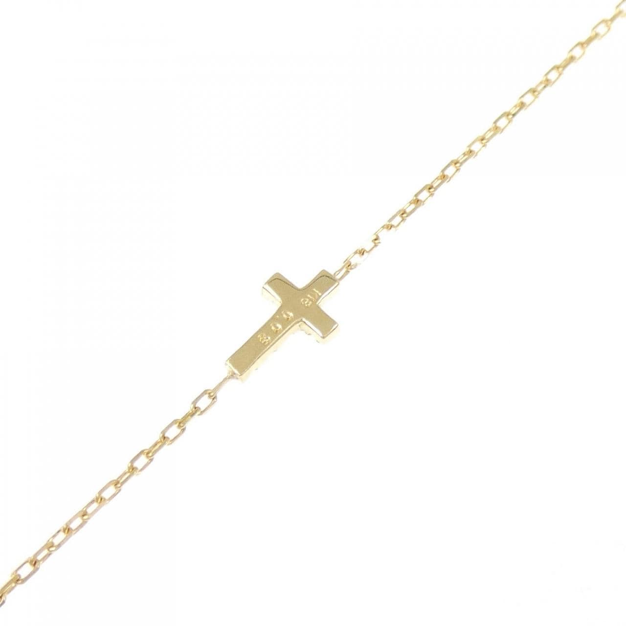 レ デッサン ドゥ デゥー クロス ダイヤモンド ブレスレット 0.03CT