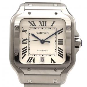 【ノーメンテナンス還元価格】カルティエ サントス･ドゥ･カルティエLM WSSA0009 SS 自動巻