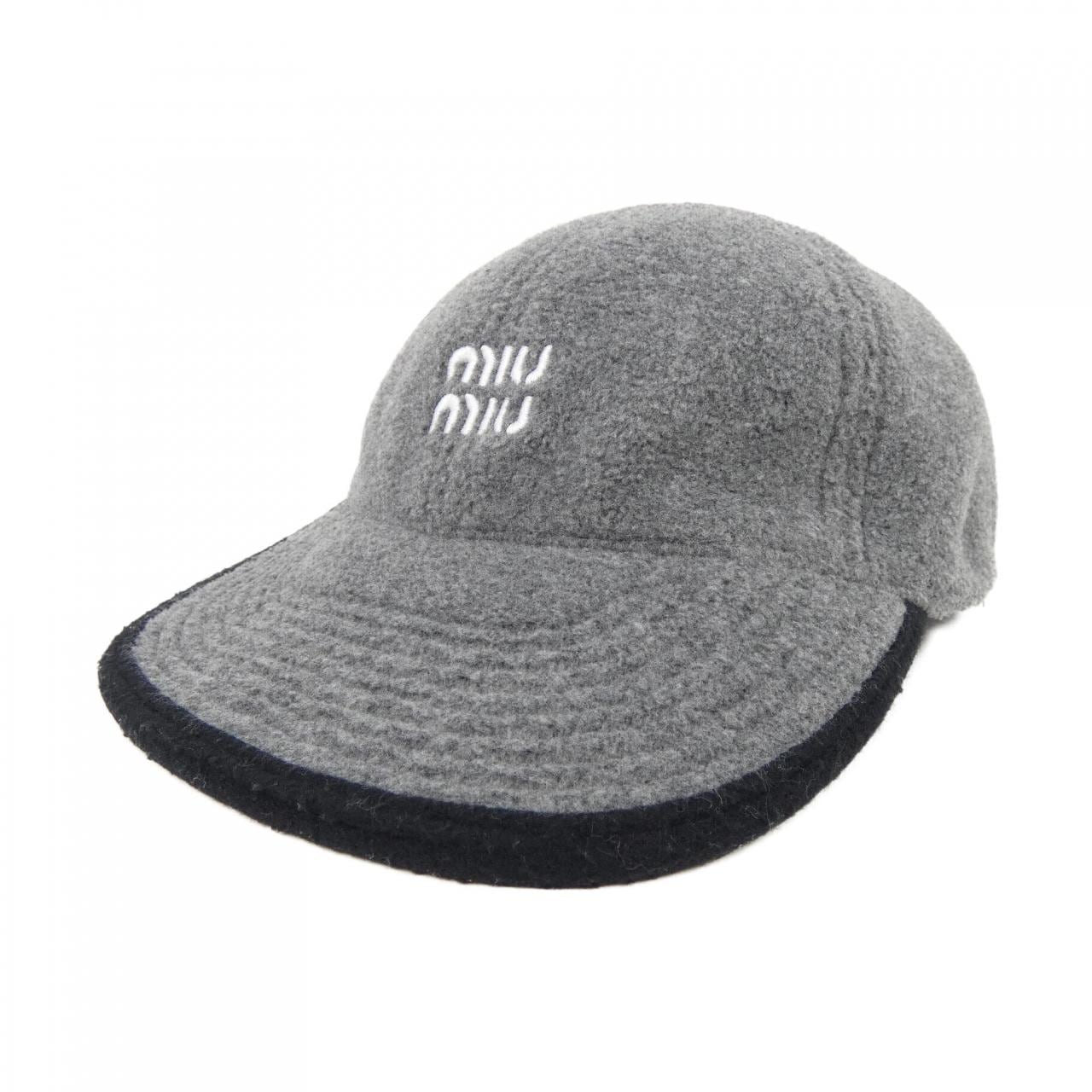 ミュウミュウ MIU MIU キャップ