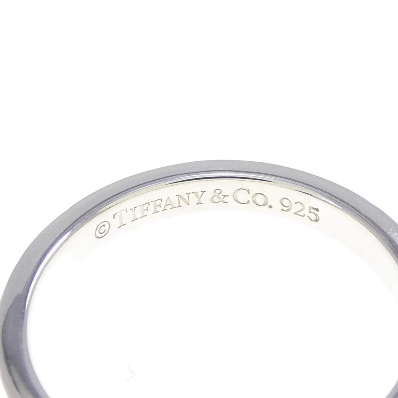 TIFFANY筆記窄戒指