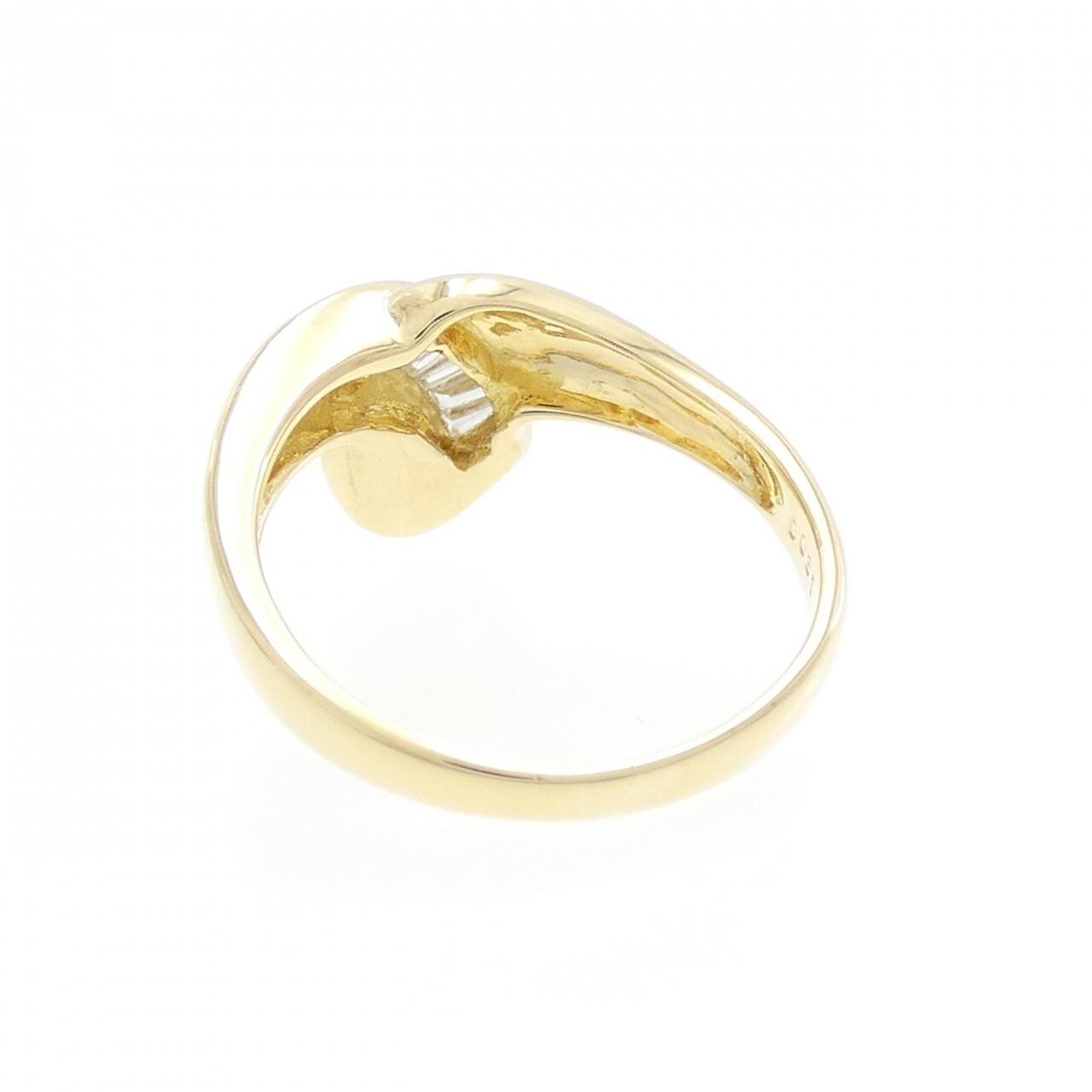 K18YG ダイヤモンド リング 0.31CT