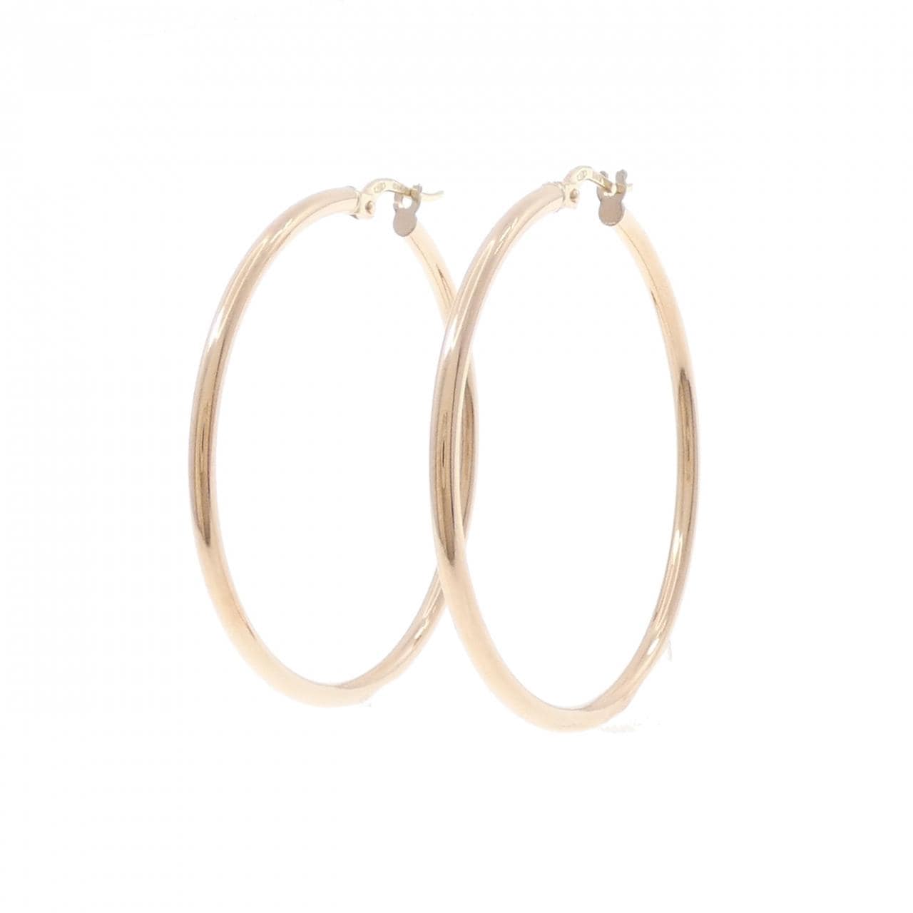 750PG hoop earrings