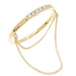 アーカー シャンデリアチェーン リング 0.04CT