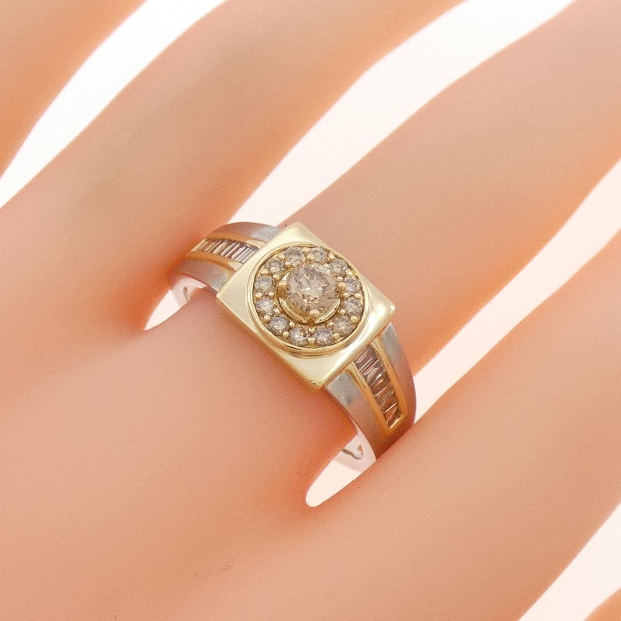 ジーエスティービー ダイヤモンド リング 0.20CT