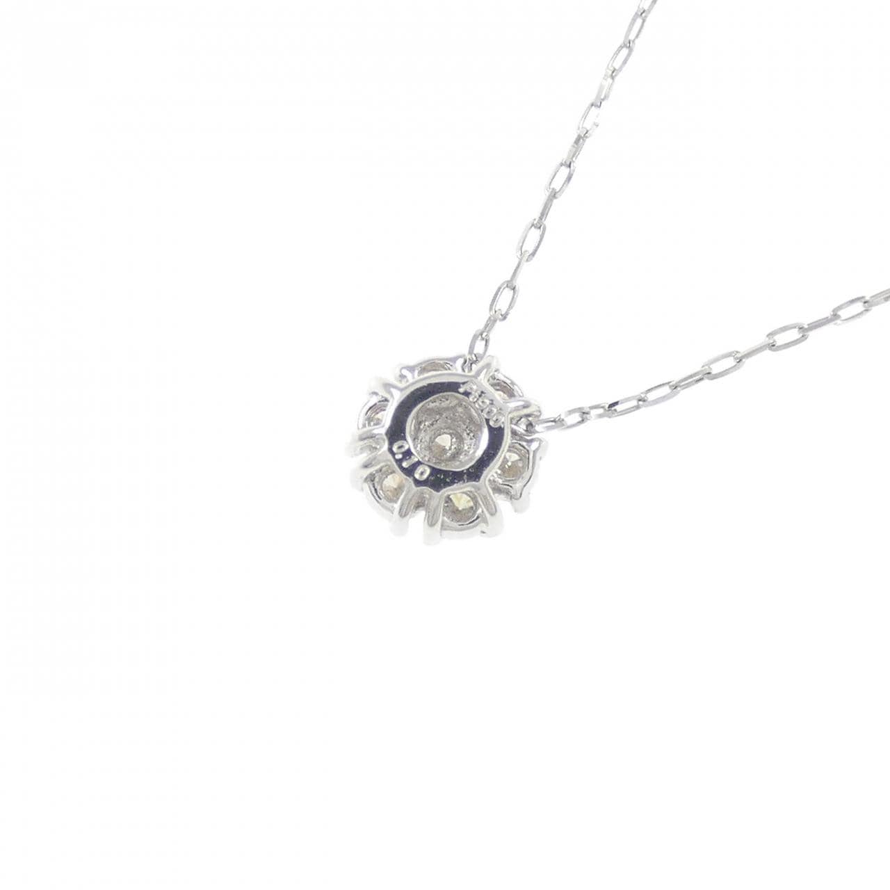 [BRAND NEW] PT Diamond Necklace 0.10CT