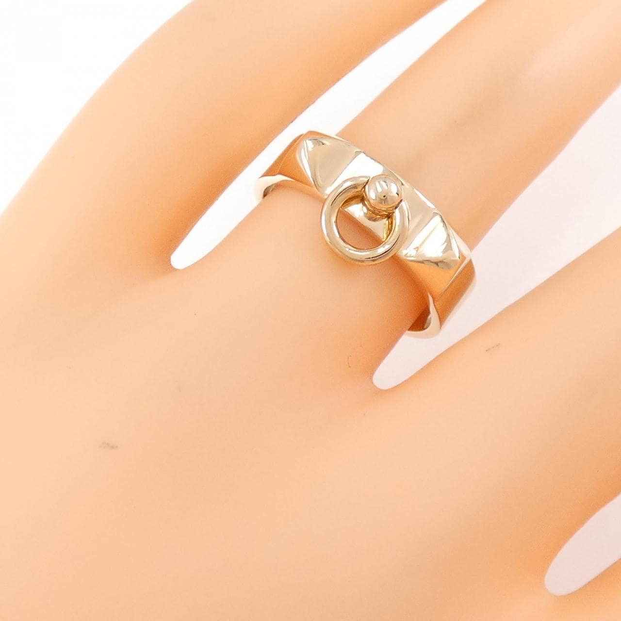 HERMES Collier de Chien Ring