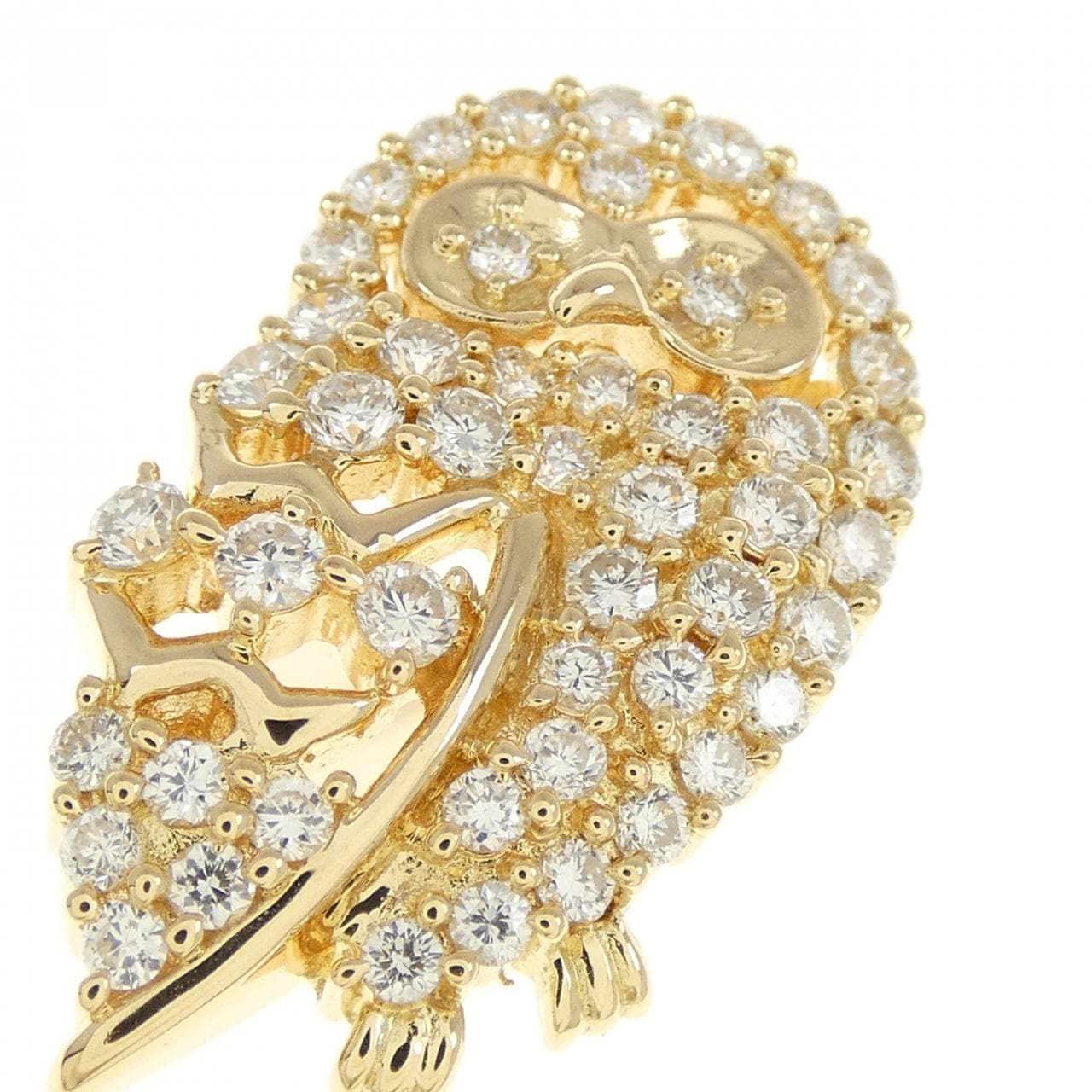 タサキ ダイヤモンド ブローチ 0.98CT