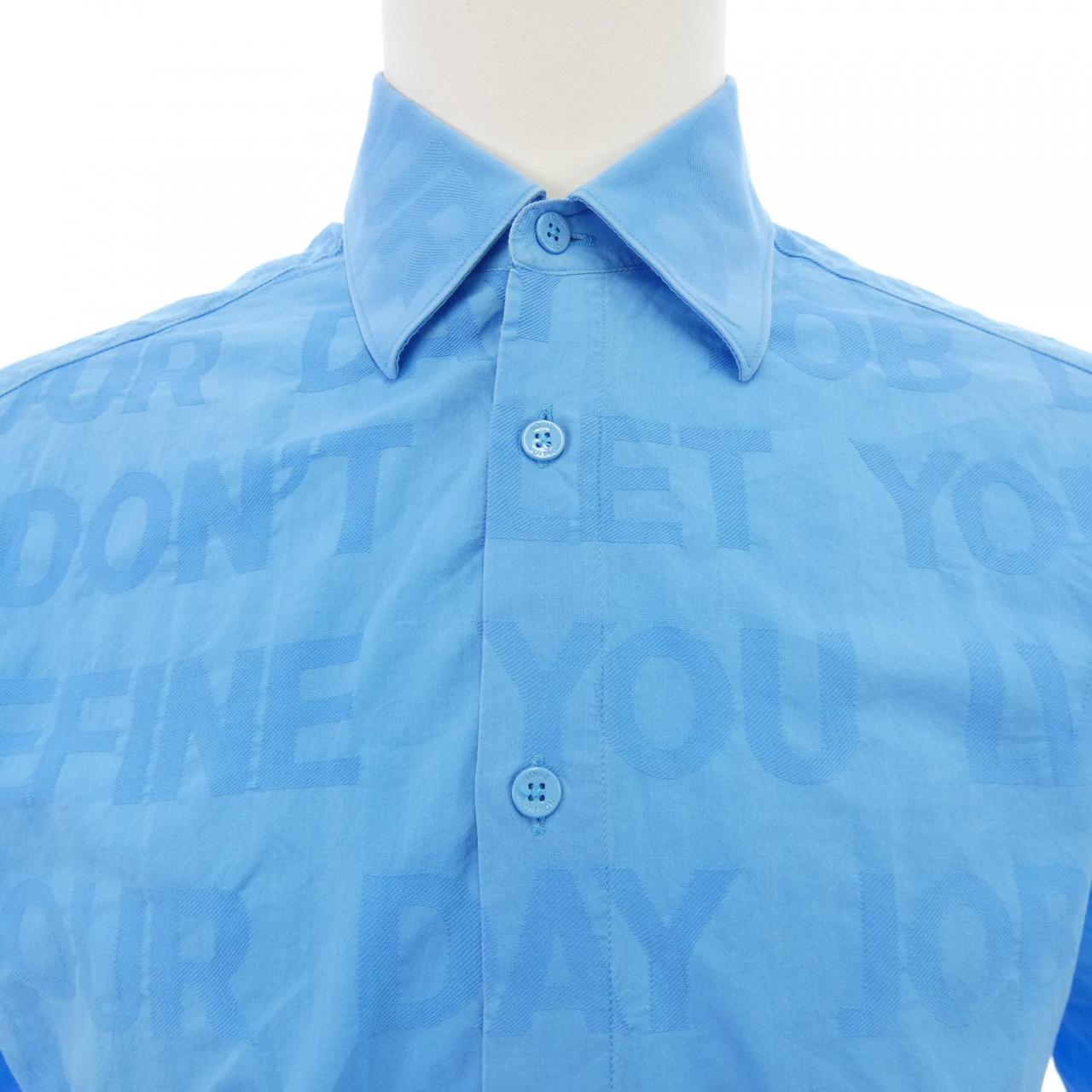 LOUIS VUITTON短袖字母衬衫 HLS19WET5 春夏衬衫