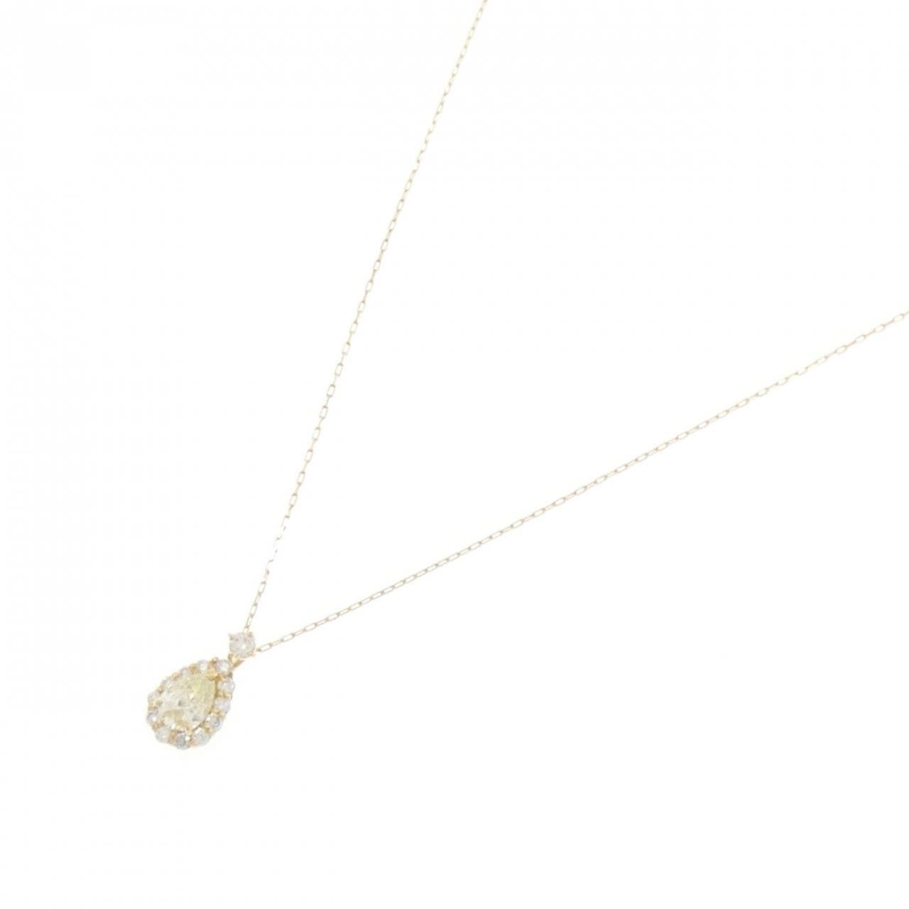 【新品】K18YG ダイヤモンド ネックレス 0.17CT