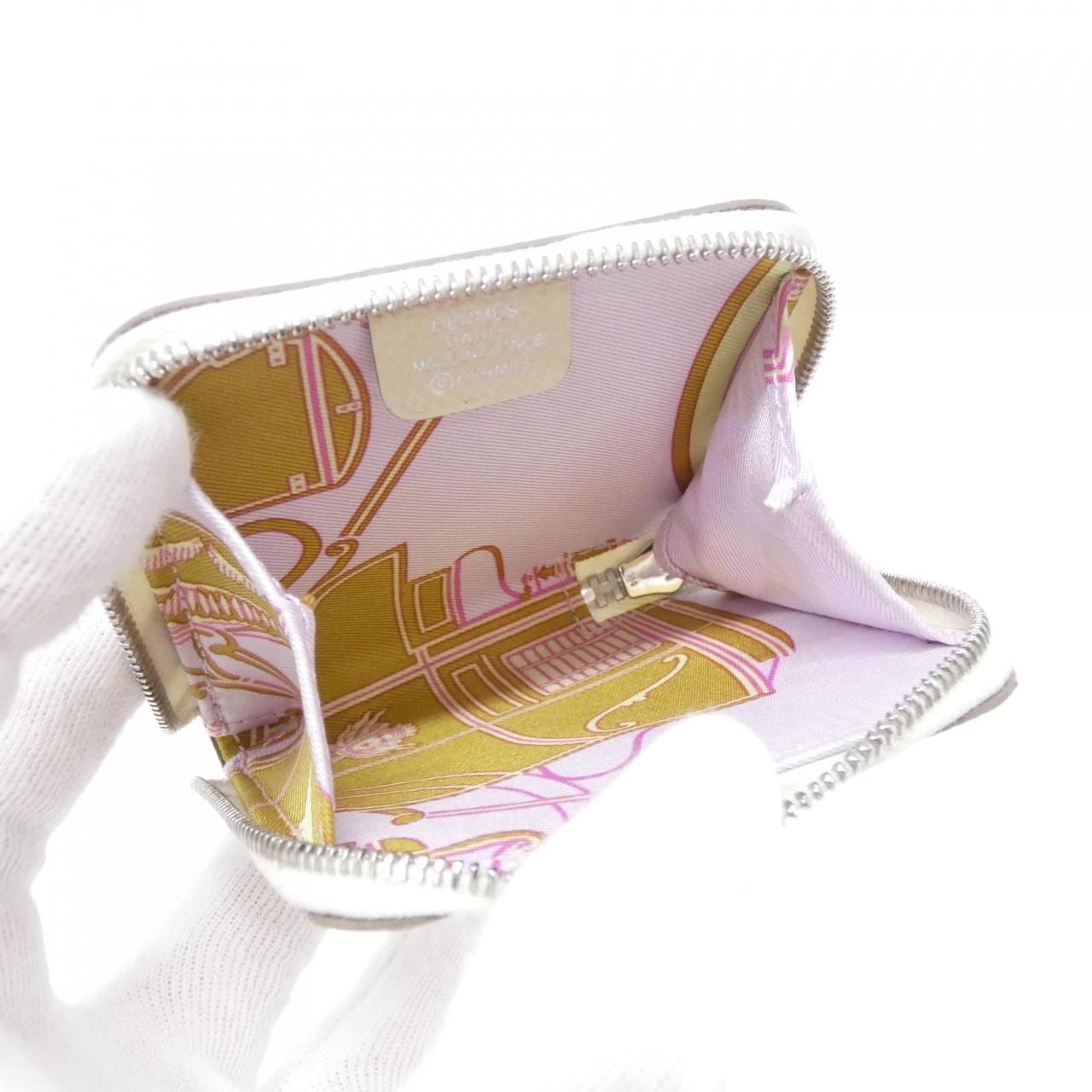 エルメス EX-LIBRIS シルク イン ポルト モネ 070670CK コインケース