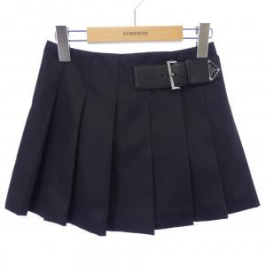プラダ PRADA RE-NYLON プリーツ ミニスカート トライアングルロゴ 21H922 S222 1WQ8 スカート