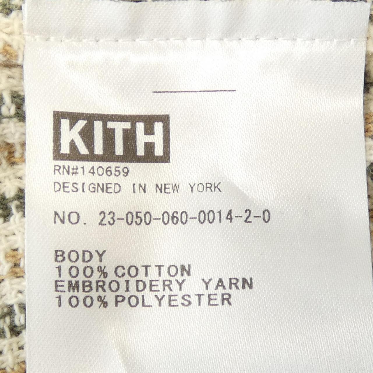 キス KITH 23-050-060-0014-2-0 ジャケット