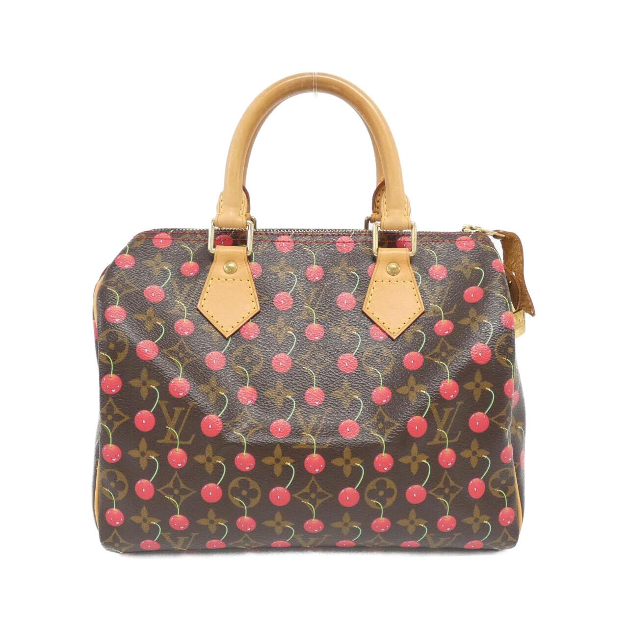 LOUIS VUITTON Monogram Cherry Speedy 25 厘米 M95009 波士顿包