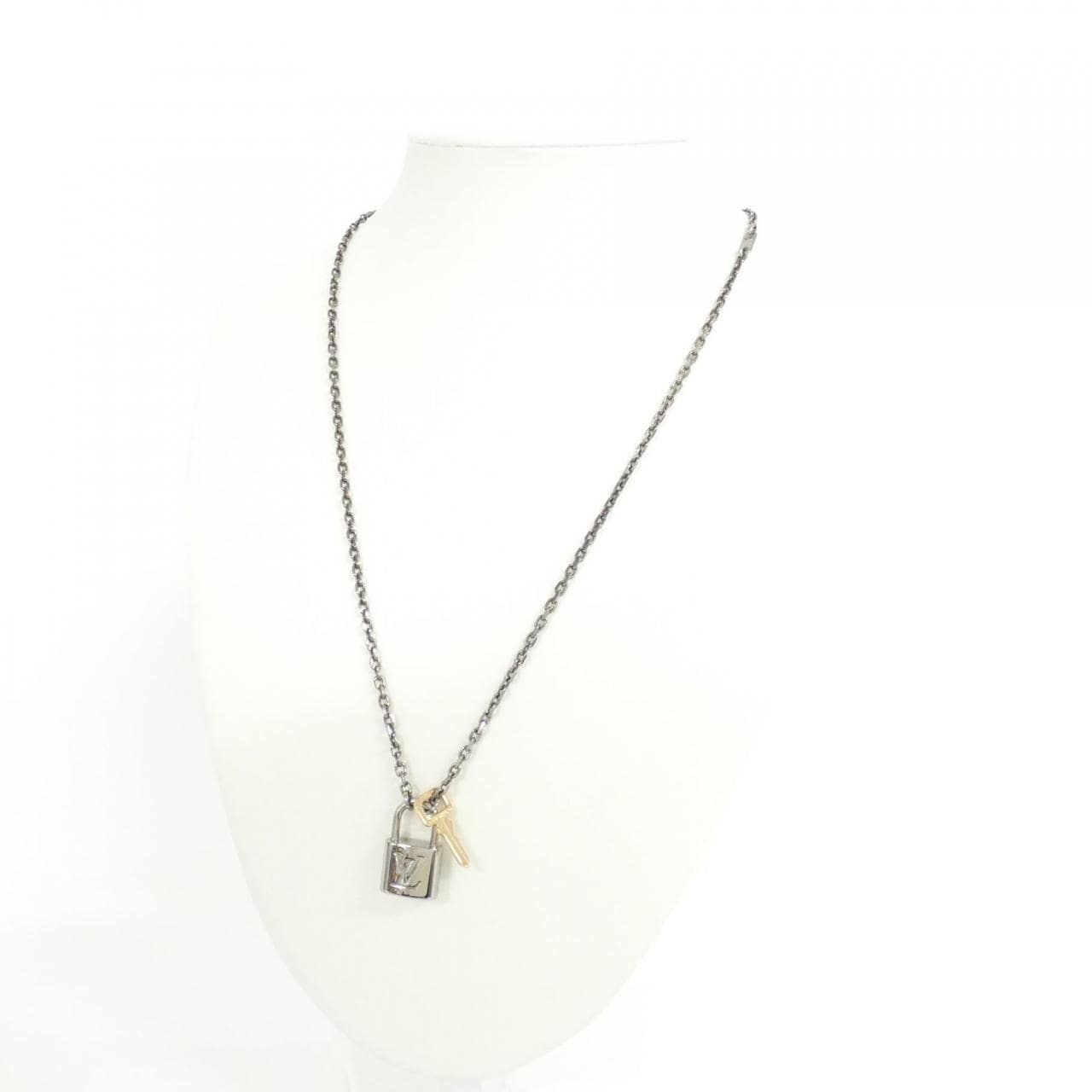 ルイヴィトン バレンタイン パドロック ネックレス M01149 ネックレス