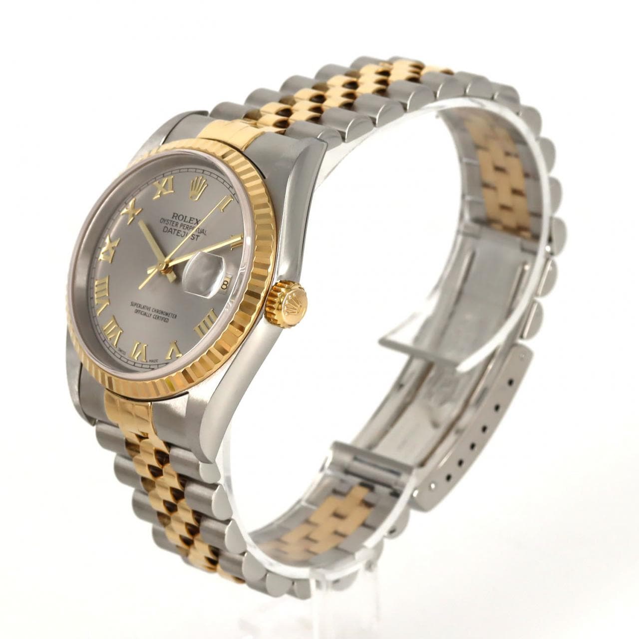 ロレックス デイトジャスト 16233 SSxYG 自動巻 P番