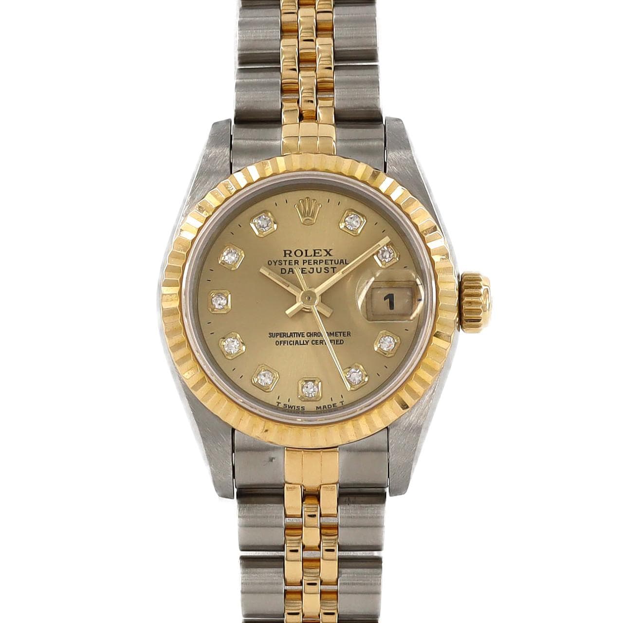 ROLEX Datejust 69173G SSxYG自動上弦W 編號