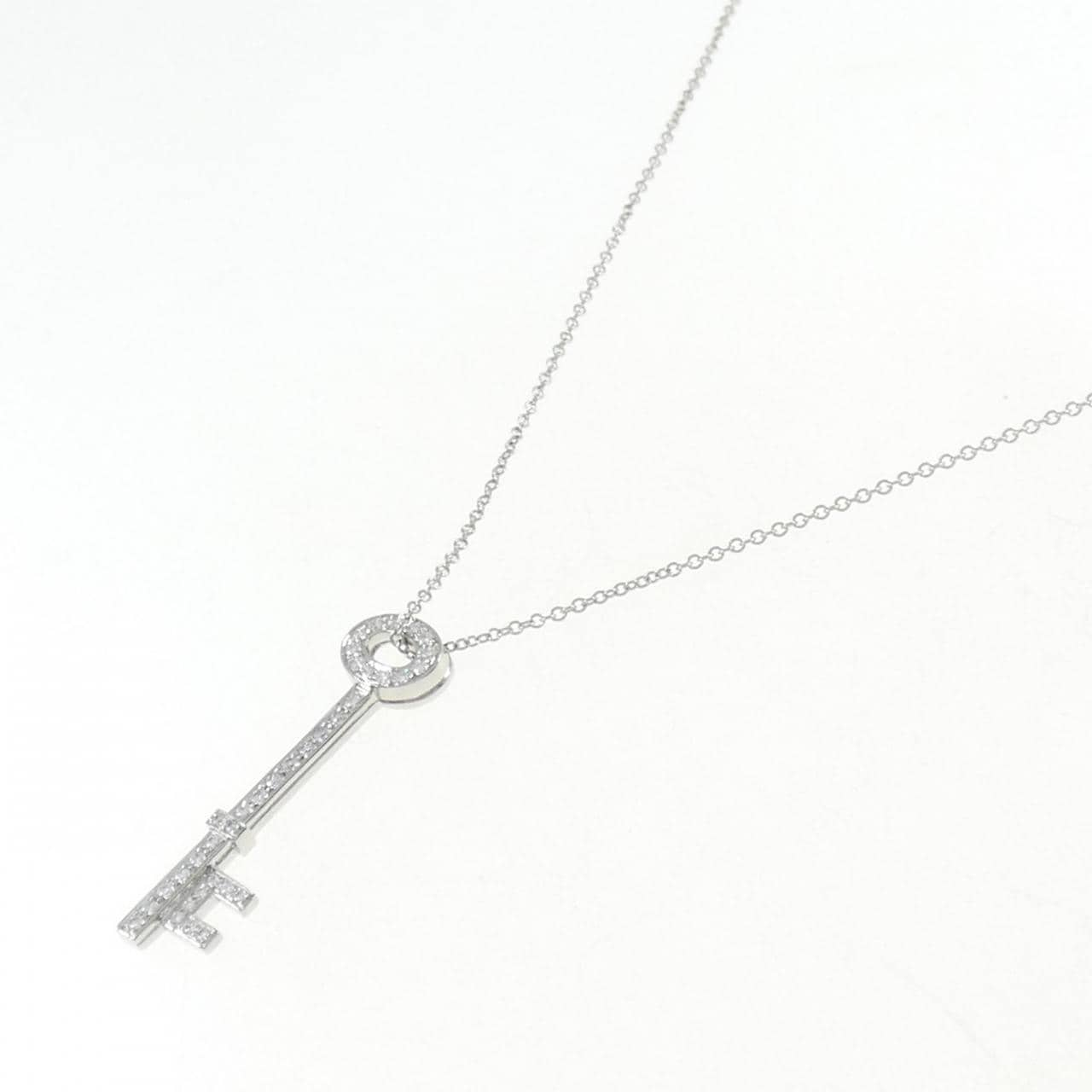 TIFFANY oval key necklace