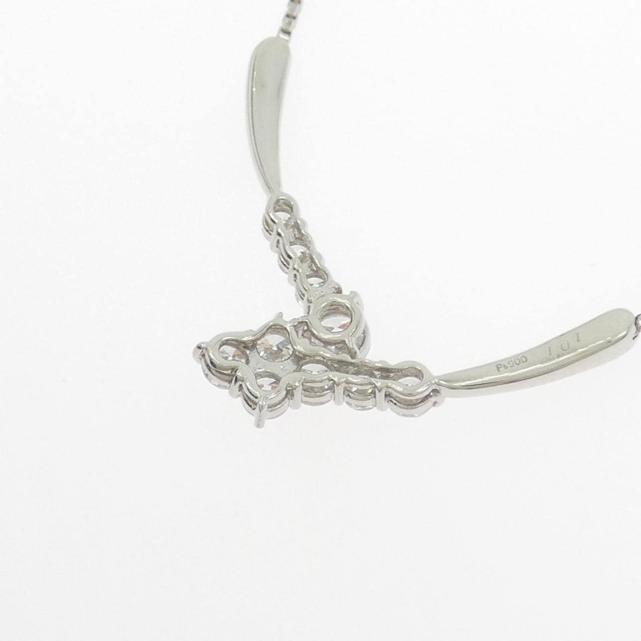 PT900/PT850 ダイヤモンド ネックレス 1.01CT