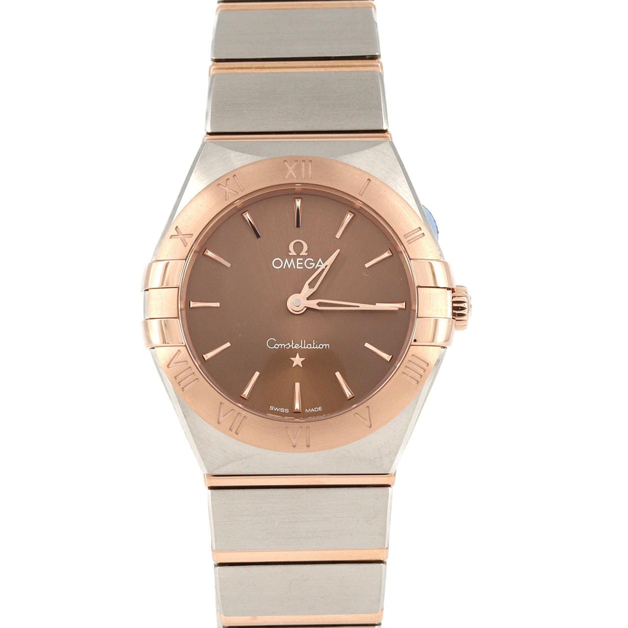 【新品】オメガ コンステレーション PGコンビ 131.20.28.60.13.001 SSxPG クォーツ