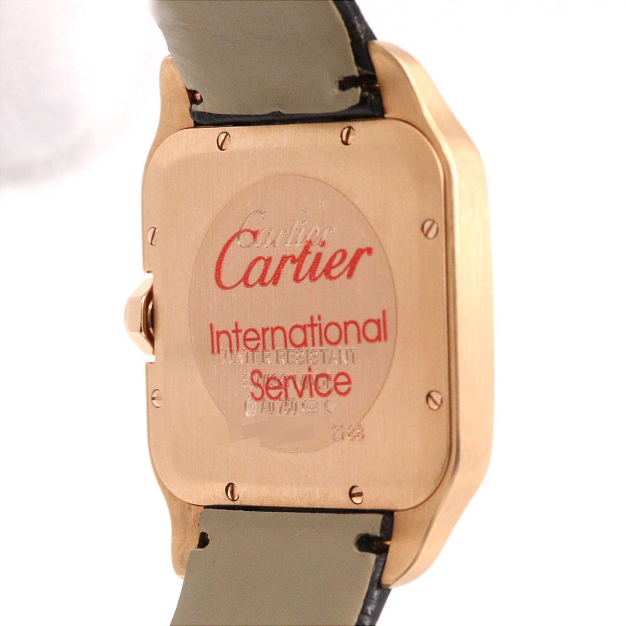 カルティエ サントスデュモンSM PG W2009251 PG･RG クォーツ