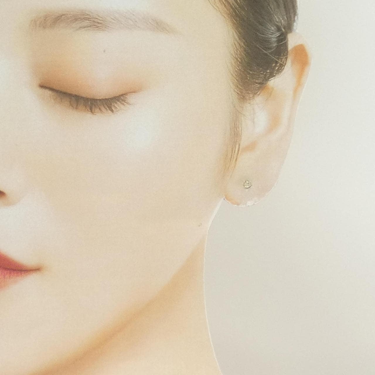 K18YG ダイヤモンド ピアス