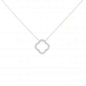 K18PG ダイヤモンド ネックレス 0.20CT
