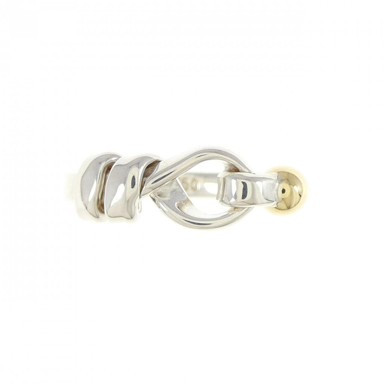 [vintage] TIFFANY Flat Wire Love Knot Ring