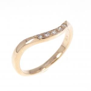 K18PG ダイヤモンド リング 0.07CT
