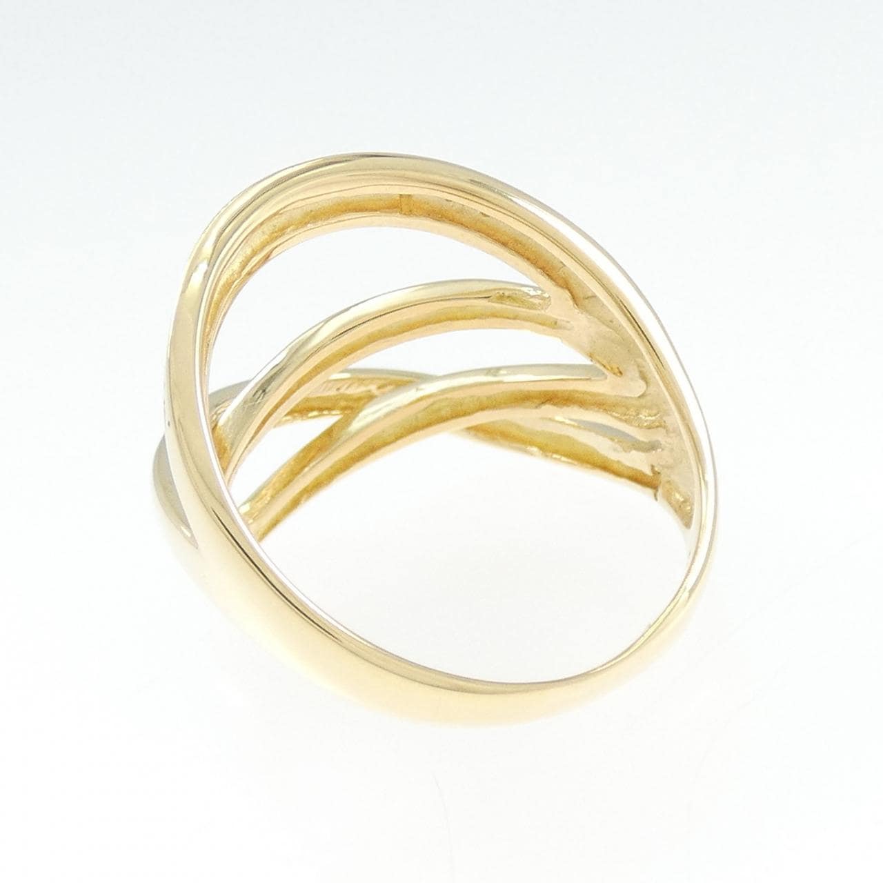 750YG ダイヤモンド リング 0.09CT