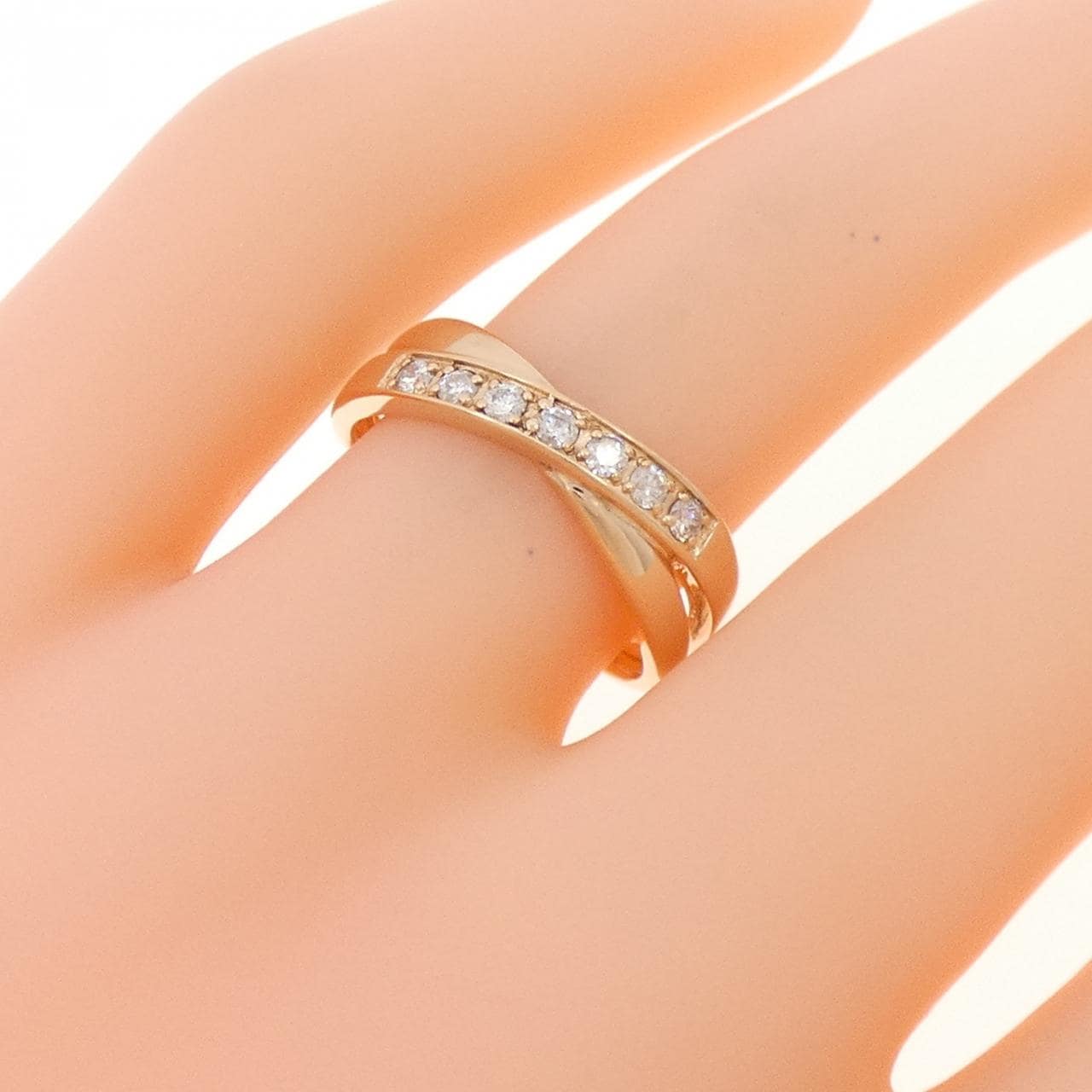 K10PG ダイヤモンド リング 0.15CT