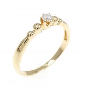K18YG ダイヤモンド リング 0.06CT