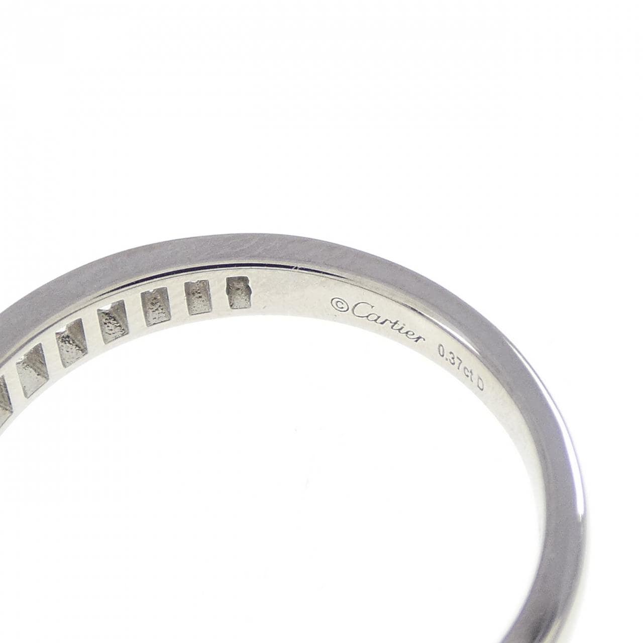 カルティエ 1895 ソリテール リング 0.37CT H VVS1 3EXT