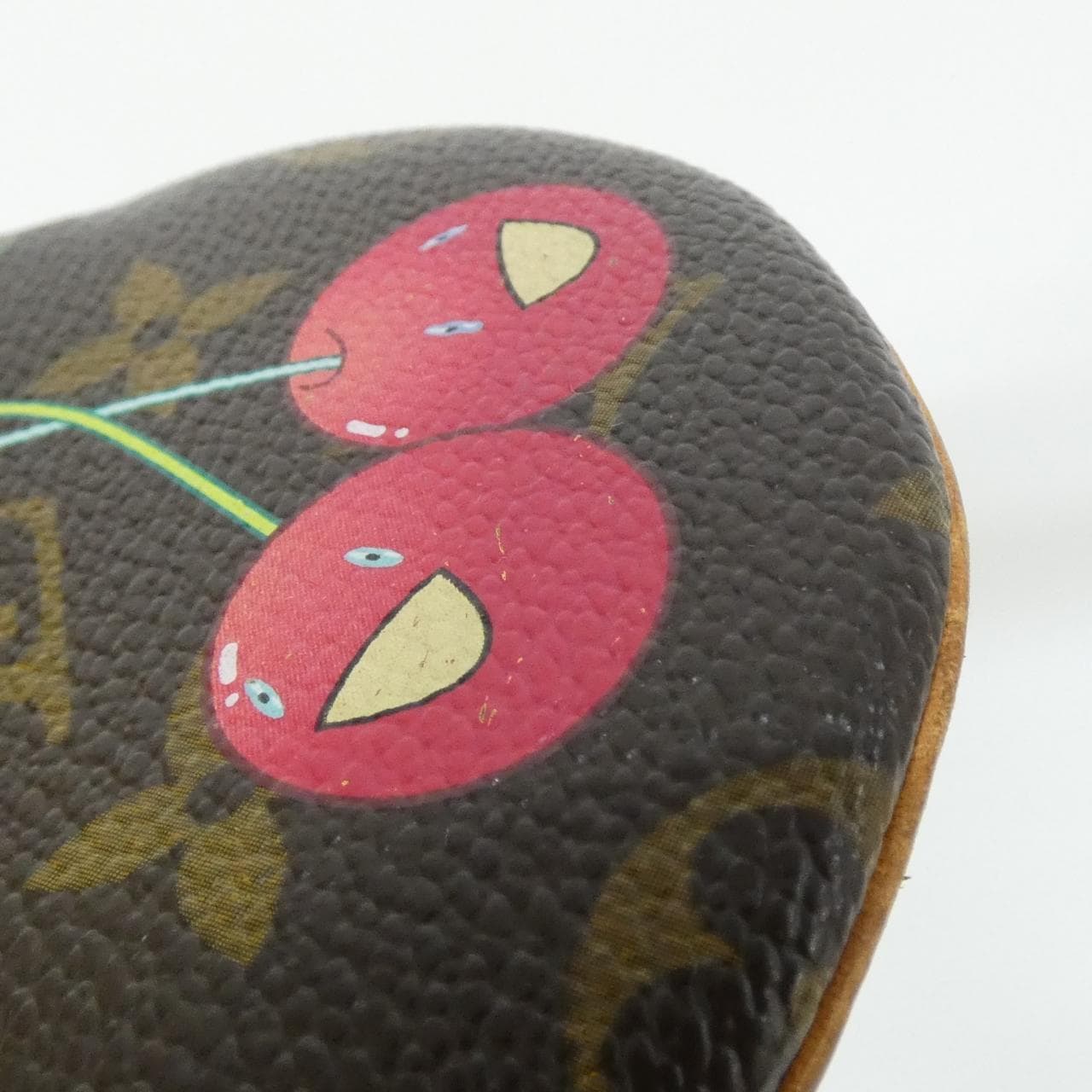 ルイヴィトン モノグラム チェリー ポルト モネ ロン M95043 コインケース