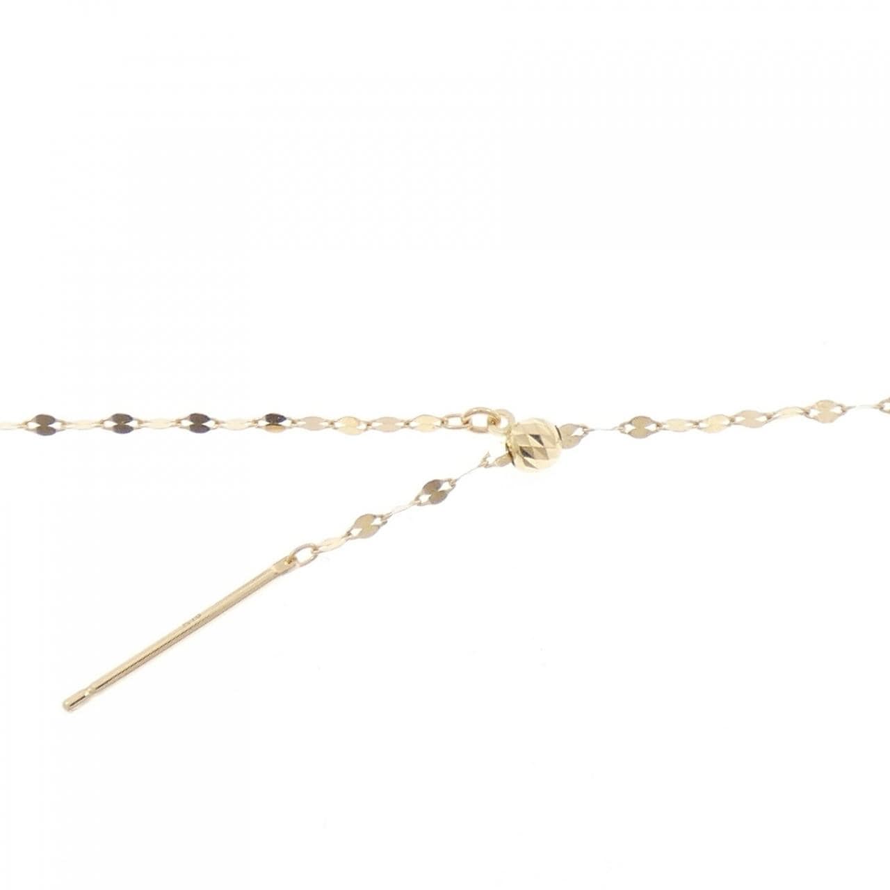 K18YG 白蝶パール ネックレス 13.1mm