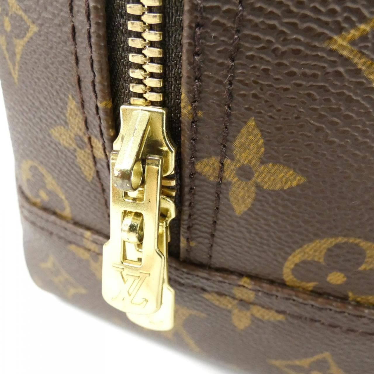 LOUIS VUITTON Monogram Bowling Vanity M47270 Bag