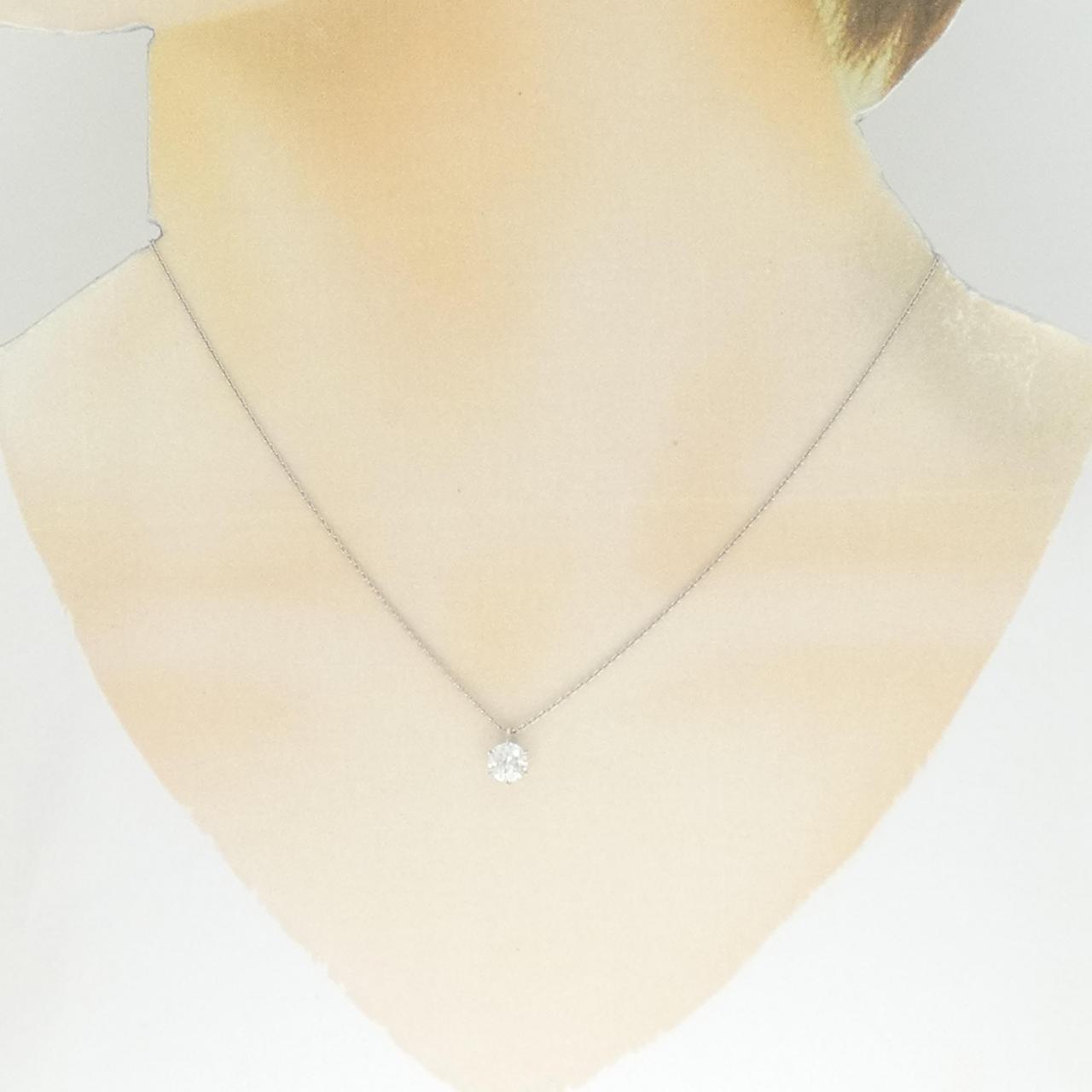 【リメイク】PT900/PT850 ダイヤモンド ネックレス 0.659CT H I1 VG