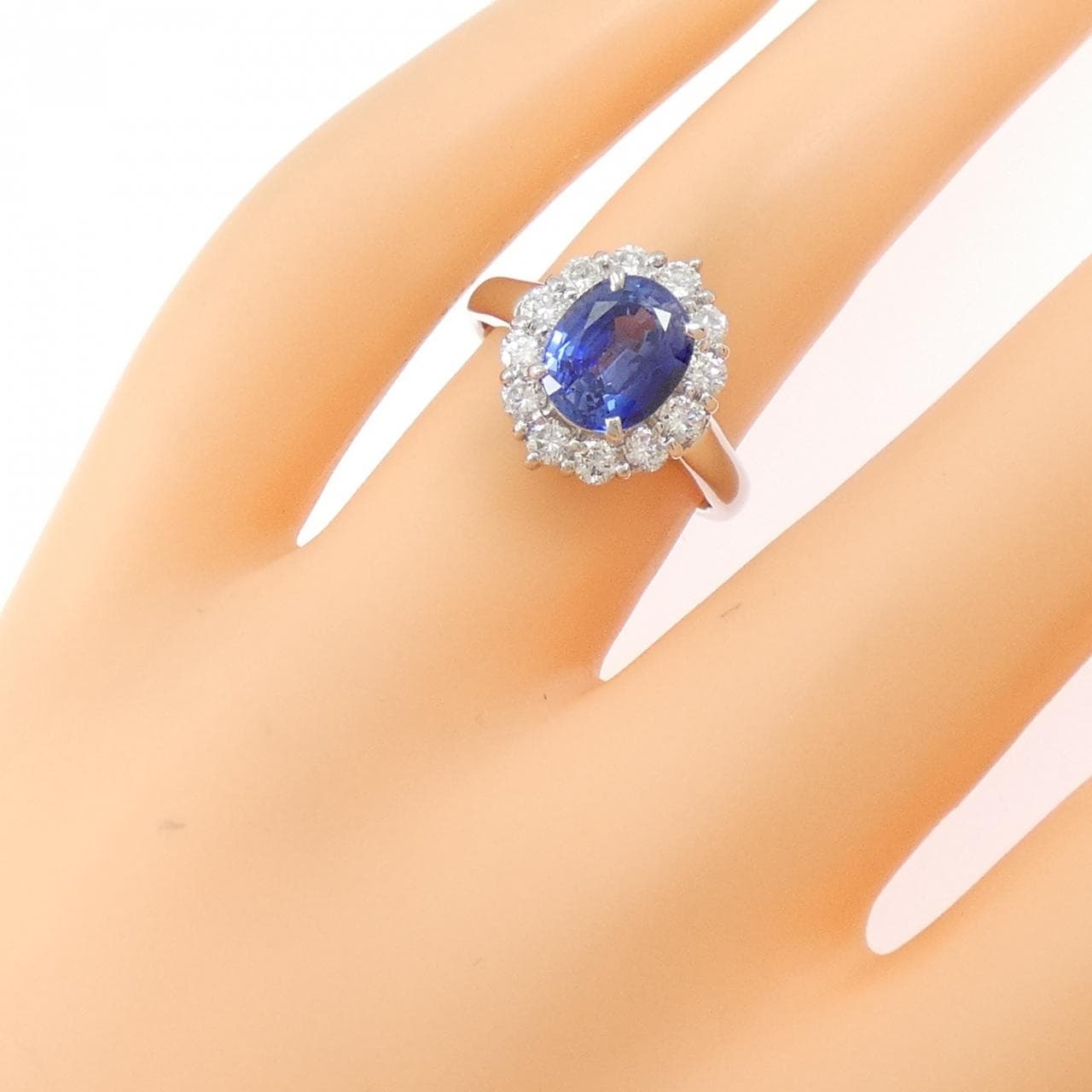 PT850 サファイヤ リング 2.29CT