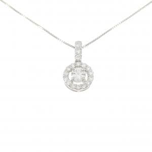 PT900/PT850 ダイヤモンド ネックレス 0.22CT