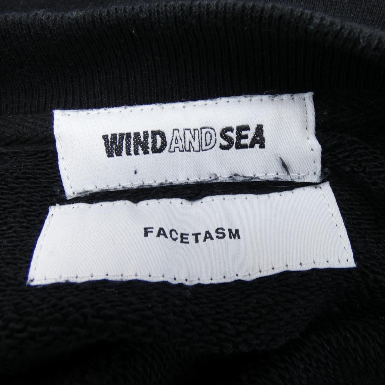 ウィンダンシー WINDANDSEA WDS-C-FACE-23-Q1-03 スウェット