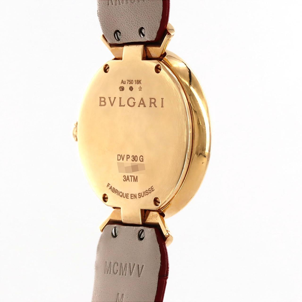 【ノーメンテナンス還元価格】ブルガリ ディーヴァドリーム PG･12P DVP30G/102841 PG･RG クォーツ